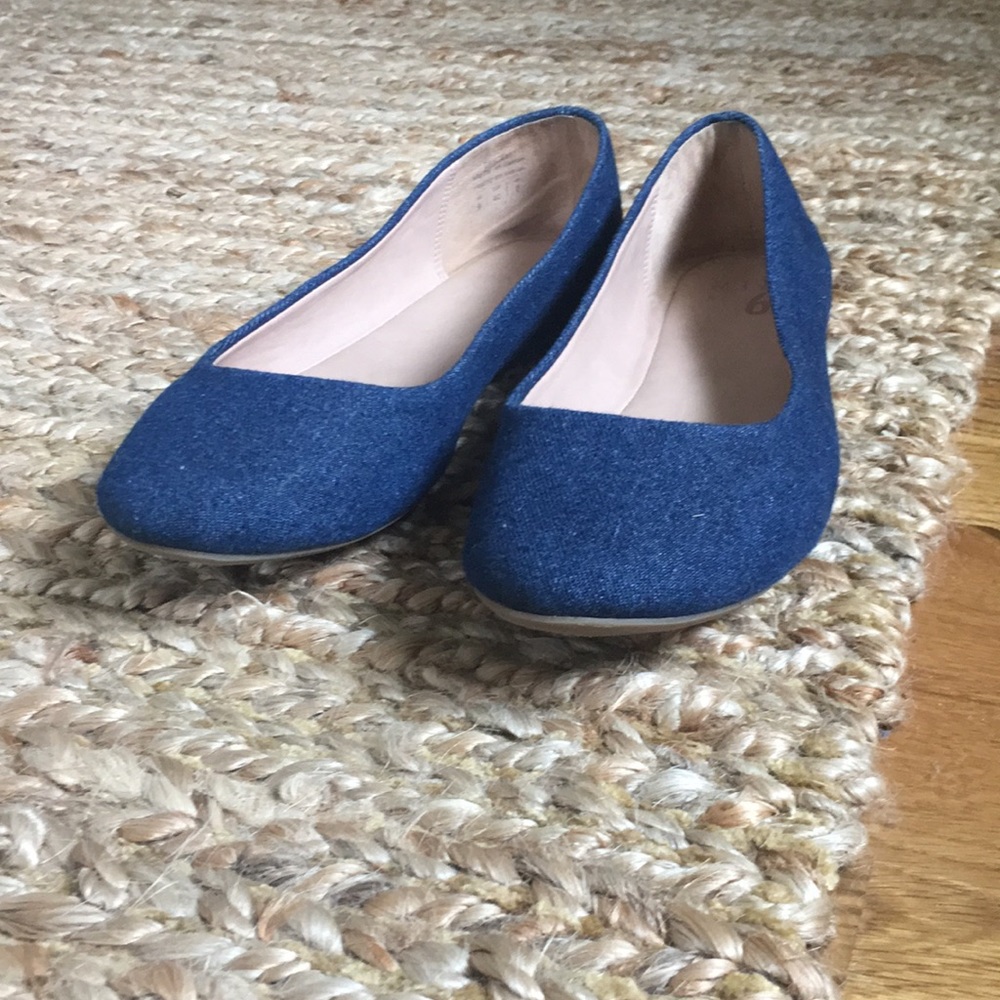 Blue flats